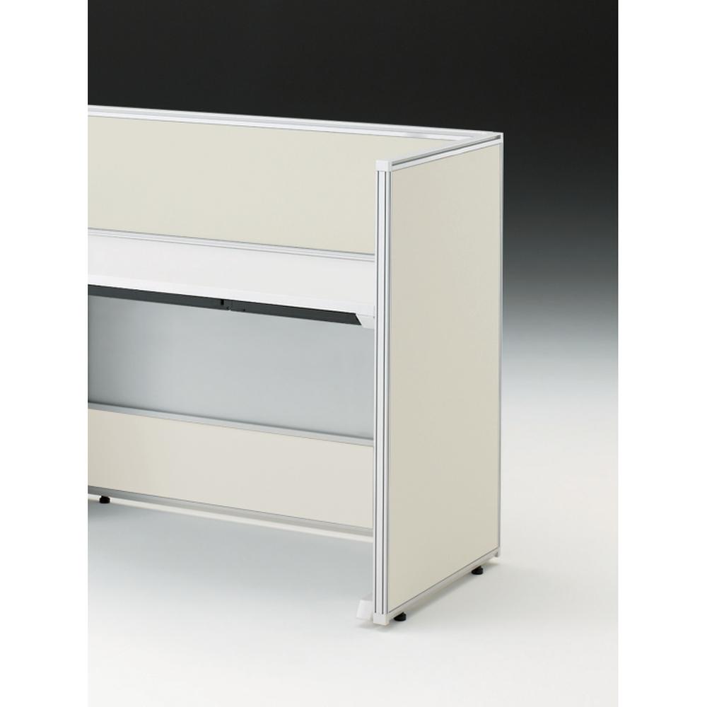 CZRデスク エンドロングパネル 片面 D600用 机上320 布地FR CZR-060XHR-9H9 ［W9×エクリュベージュ］