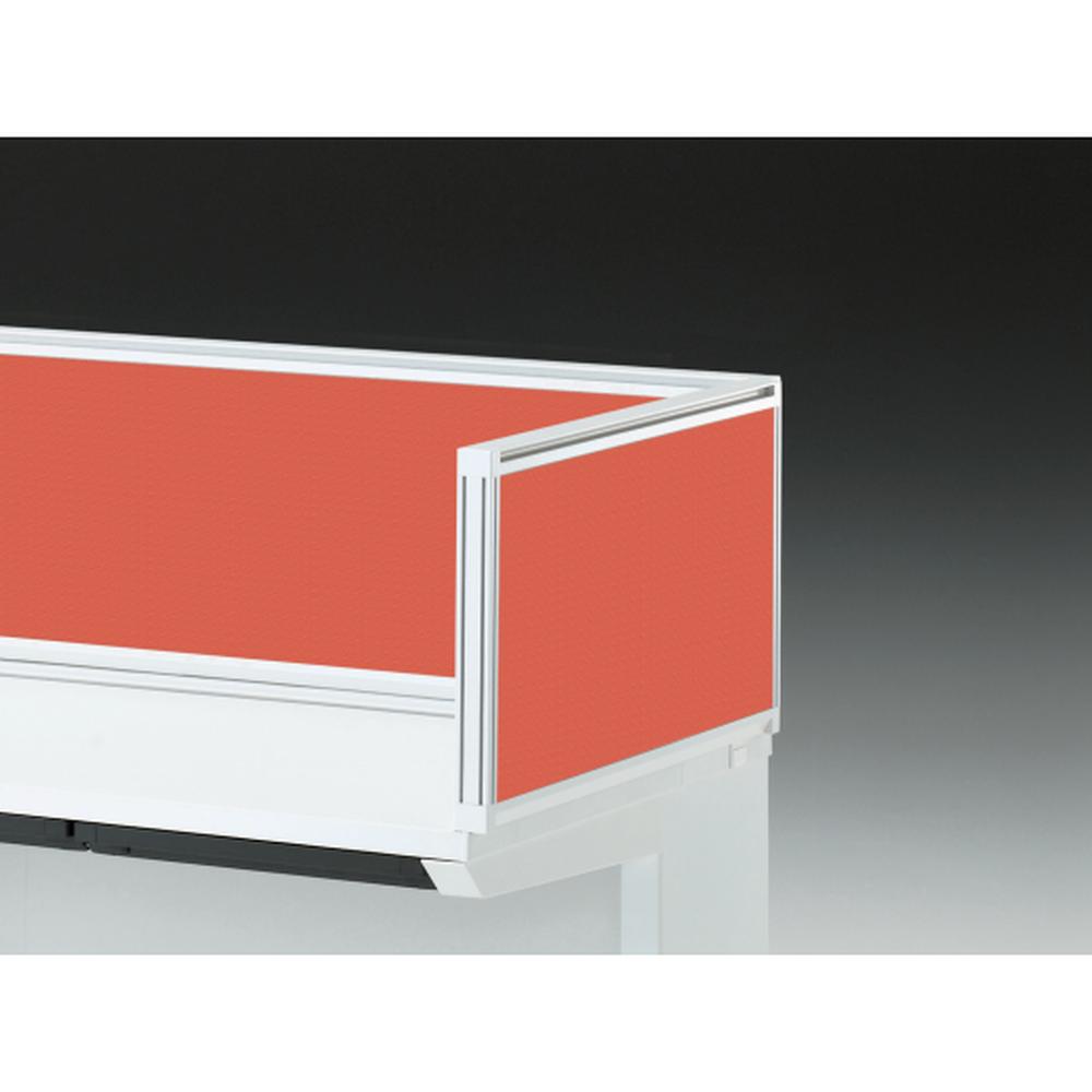 CZRデスク 机上サイドパネル D600用 机上320 布地C CZR-063XDC-9D4 ［W9×パーシモオレンジ］