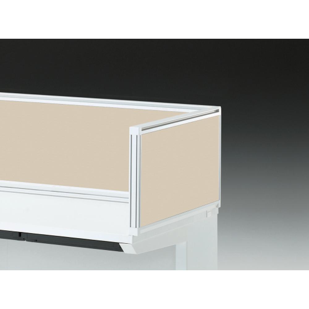 CZRデスク 机上サイドパネル D600用 机上320 布地C CZR-063XDC-9F6 ［W9×グレイッシュブラウン］