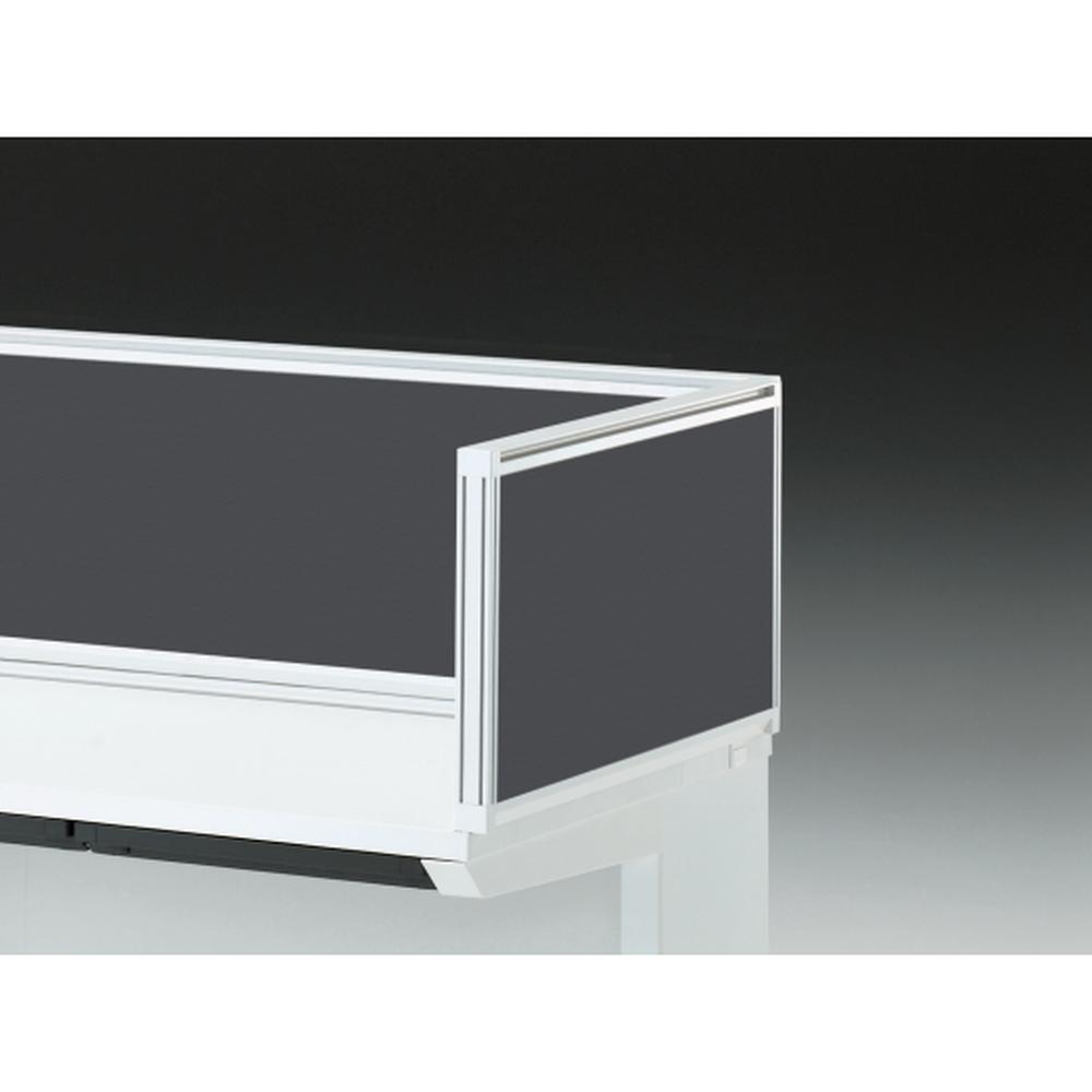 CZRデスク 机上サイドパネル D600用 机上320 布地C CZR-063XDC-9W2 ［W9×オフブラック］