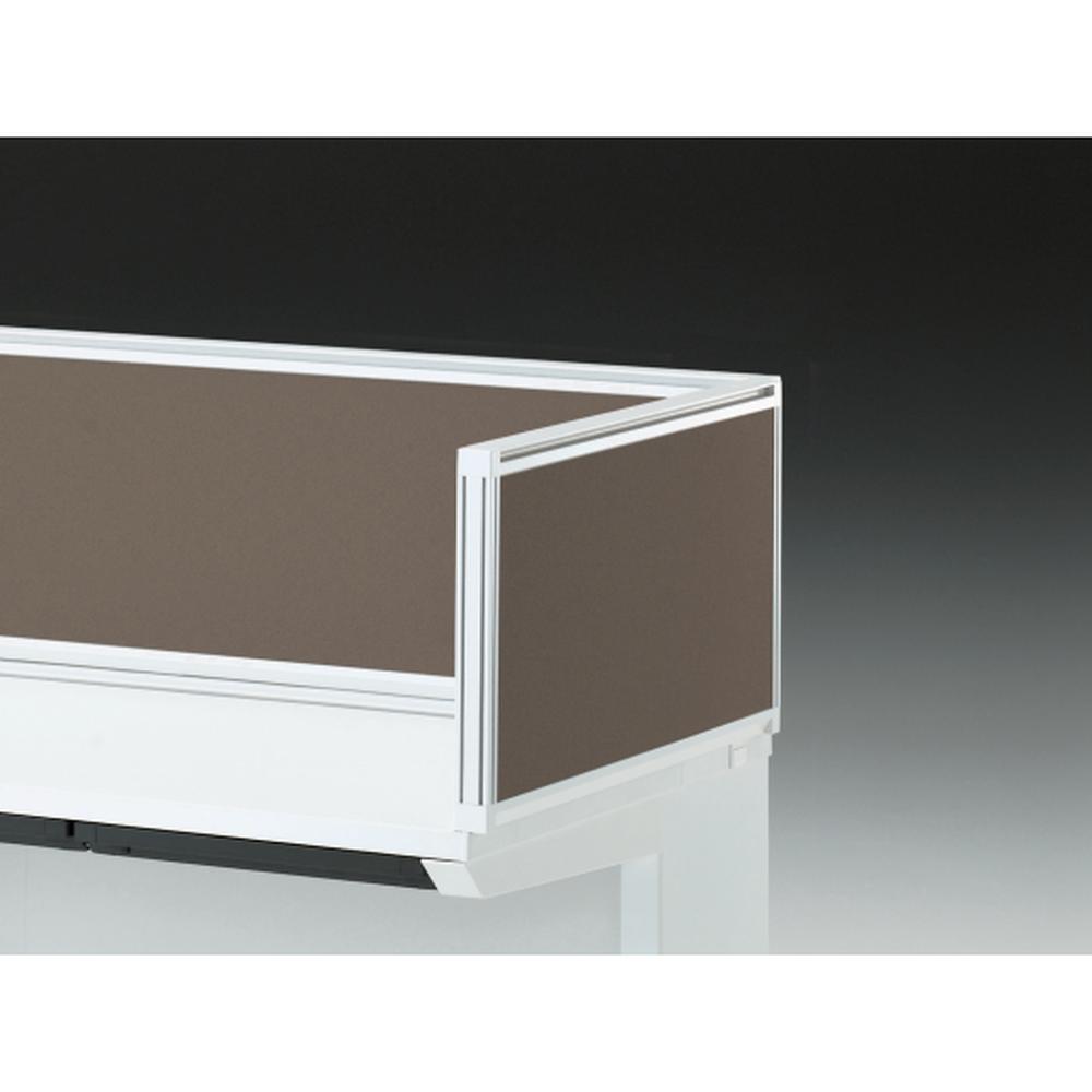 CZRデスク 机上サイドパネル D600用 机上320 布地FR CZR-063XDR-9K3 ［W9×シュガーブラウン］