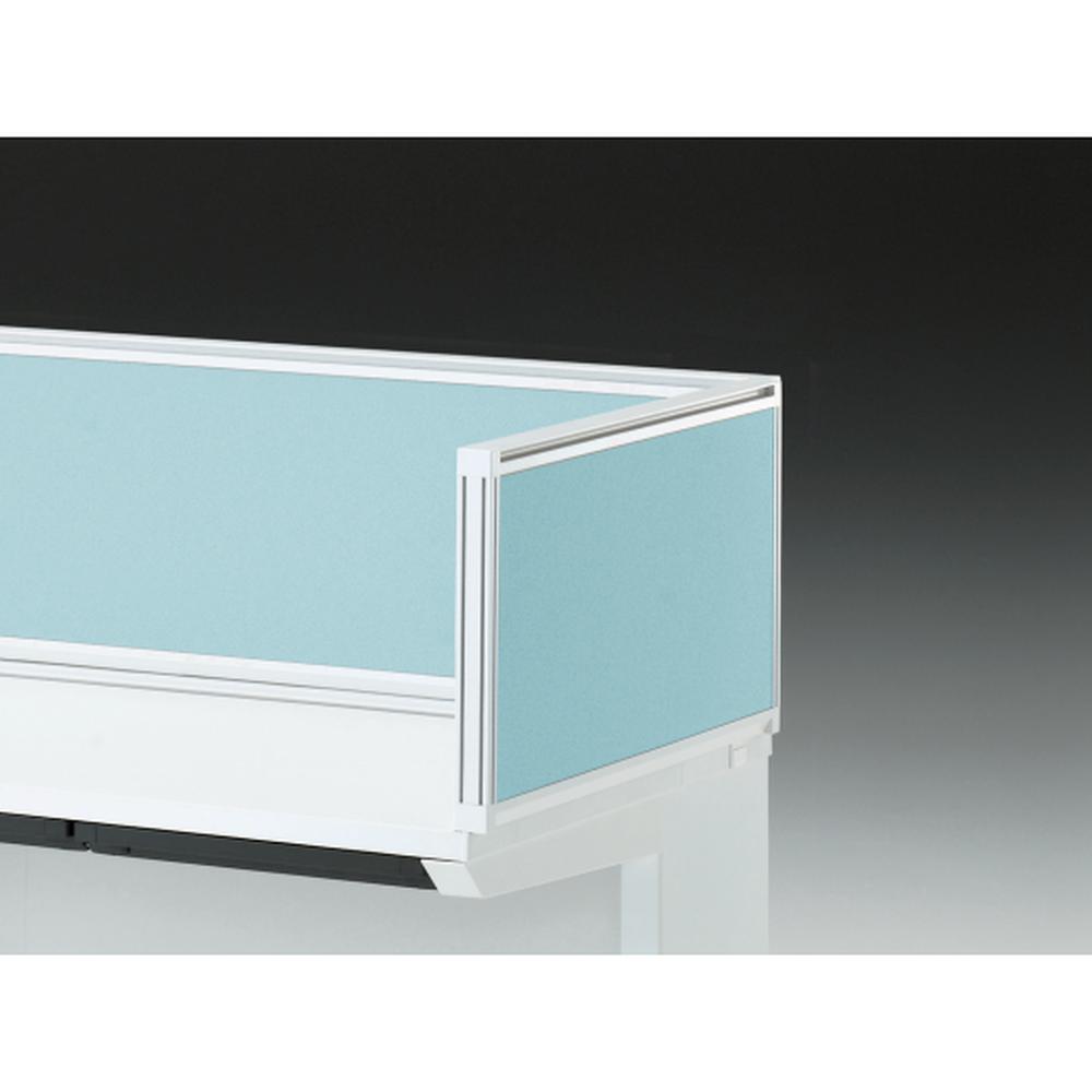 CZRデスク 机上サイドパネル D600用 机上320 布地FR CZR-063XDR-9S4 ［W9×ターコイズブルー］