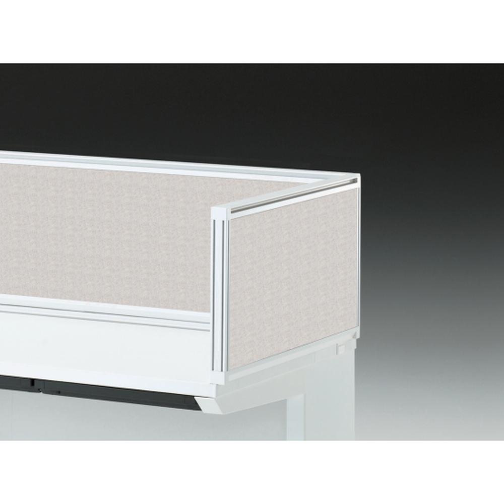 CZRデスク 机上サイドパネル D600用 机上320 不織布FY CZR-063XDY-9C7 ［W9×ホワイトグレー］