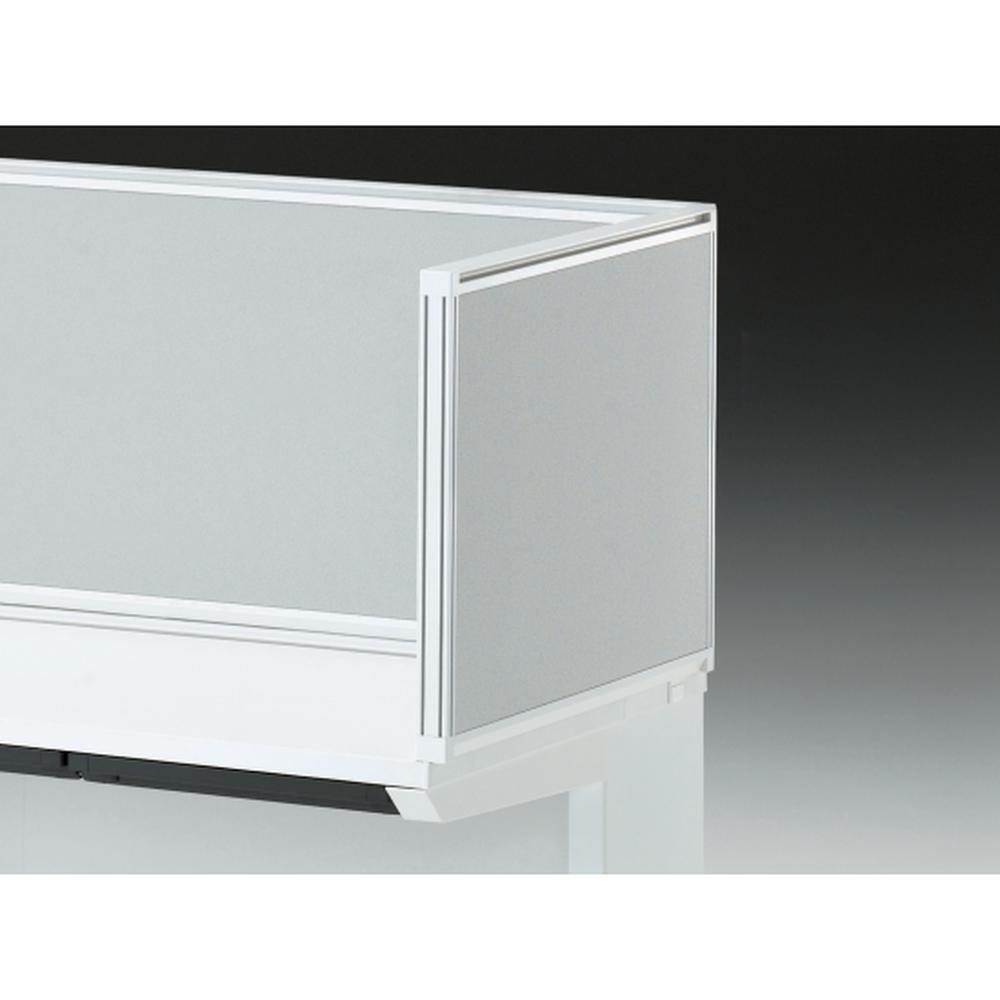 CZRデスク 机上サイドパネル D600用 机上450 布地FR CZR-064XDR-9C6 ［W9×ライトグレー］