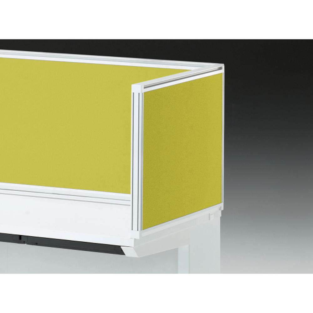 CZRデスク 机上サイドパネル D600用 机上450 布地FR CZR-064XDR-9L9 ［W9×セージグリーン］