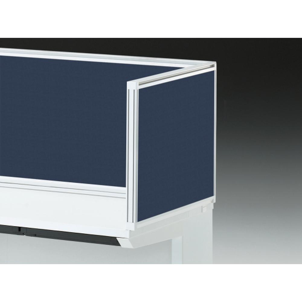 CZRデスク 机上サイドパネル D600用 机上450 不織布FY CZR-064XDY-9B2 ［W9×ネイビーブルー］