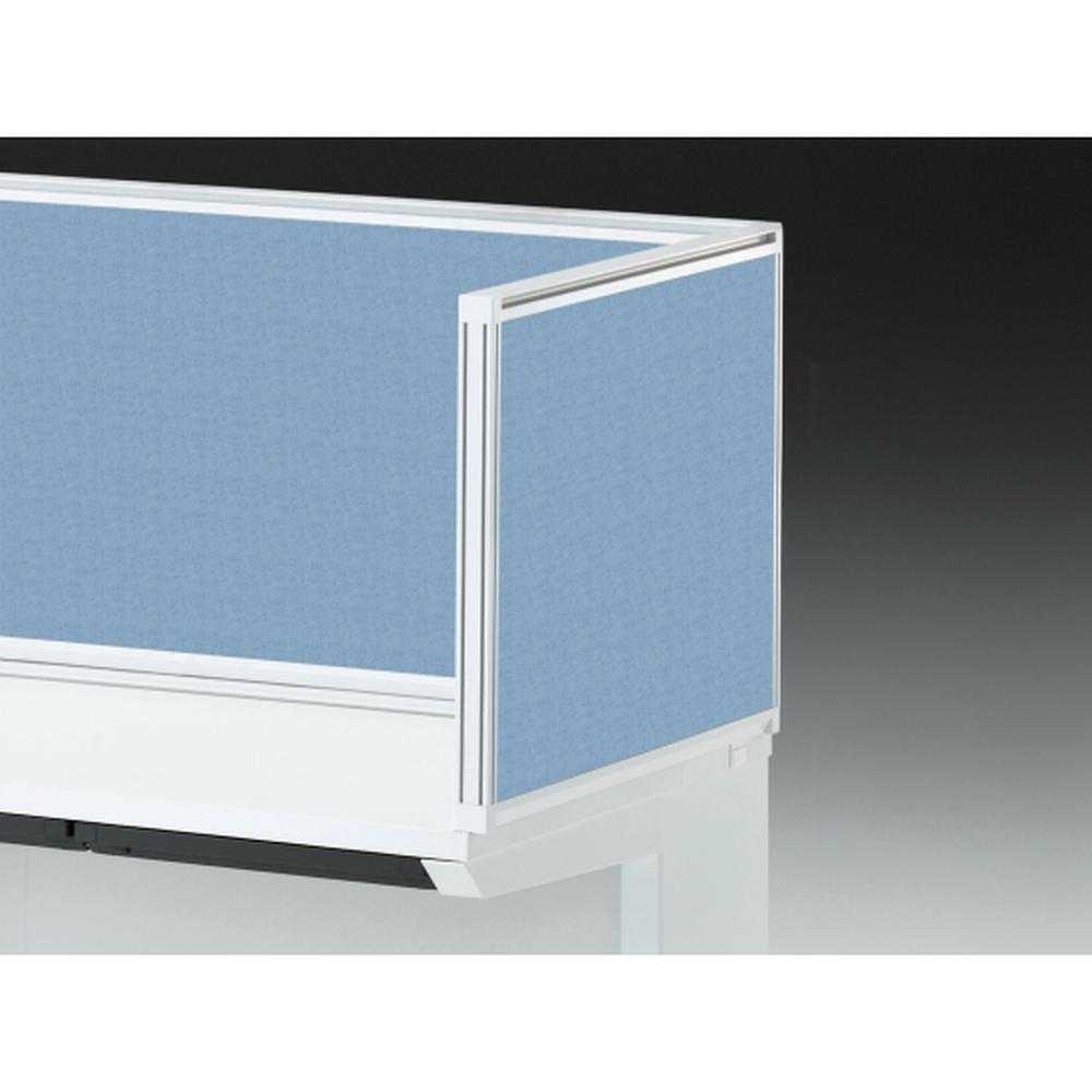 CZRデスク 机上サイドパネル D600用 机上450 不織布FY CZR-064XDY-9B7 ［W9×ソフトブルー］