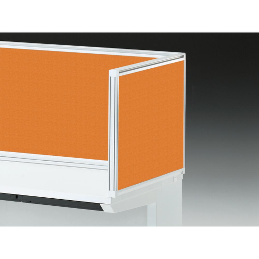 CZRデスク 机上サイドパネル D600用 机上450 不織布FY CZR-064XDY-9D3 ［W9×アンバーオレンジ］