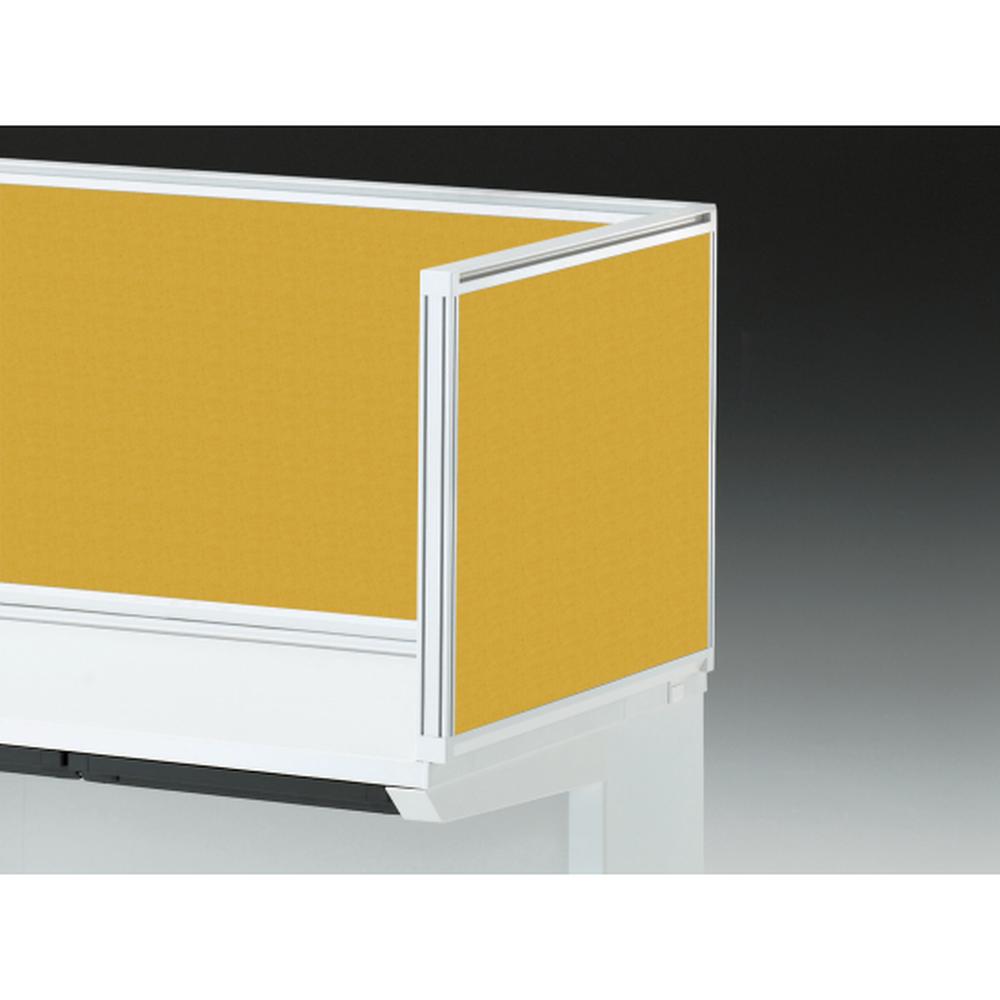 CZRデスク 机上サイドパネル D600用 机上450 不織布FY CZR-064XDY-9U5 ［W9×ストロングイエロー］