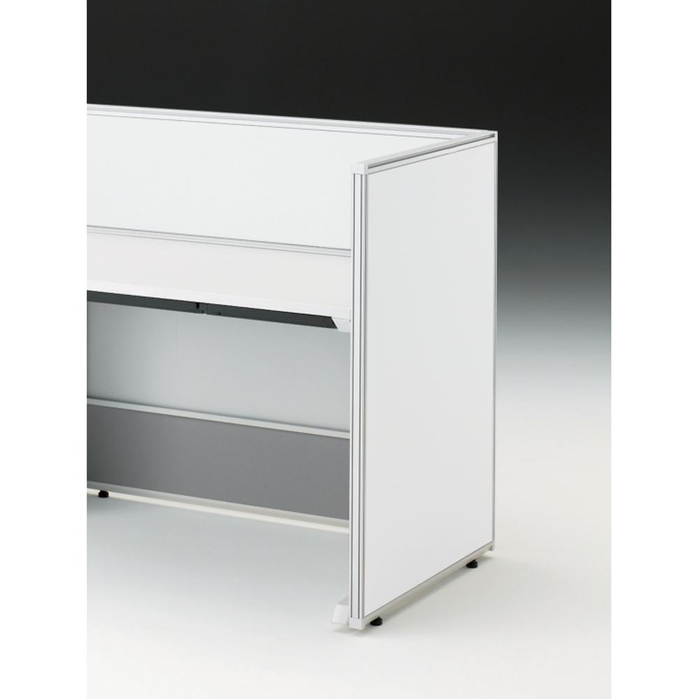 CZRデスク エンドロングパネル 片面 D700用 机上320 スチール CZR-070XHF-9W9 ［ホワイト］