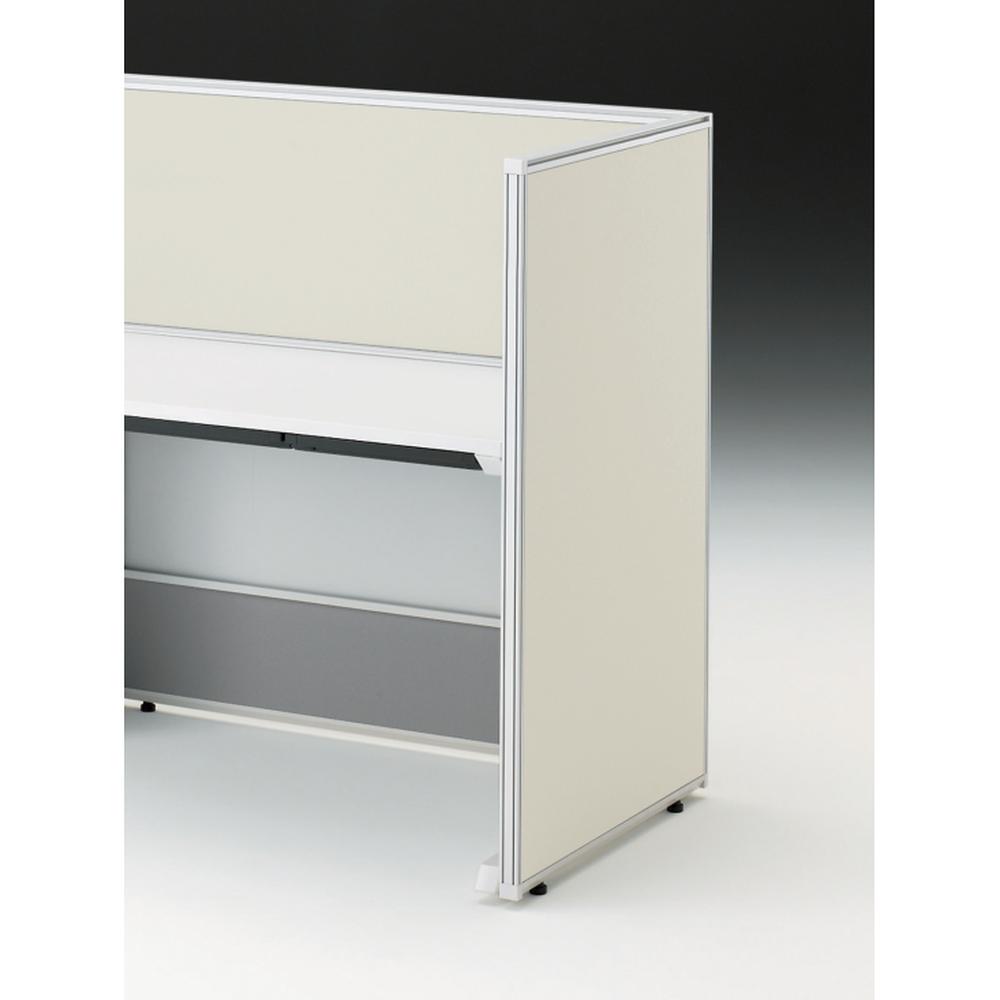 CZRデスク エンドロングパネル 片面 D700用 机上450 布地FR CZR-071XHR-9H9 ［W9×エクリュベージュ］