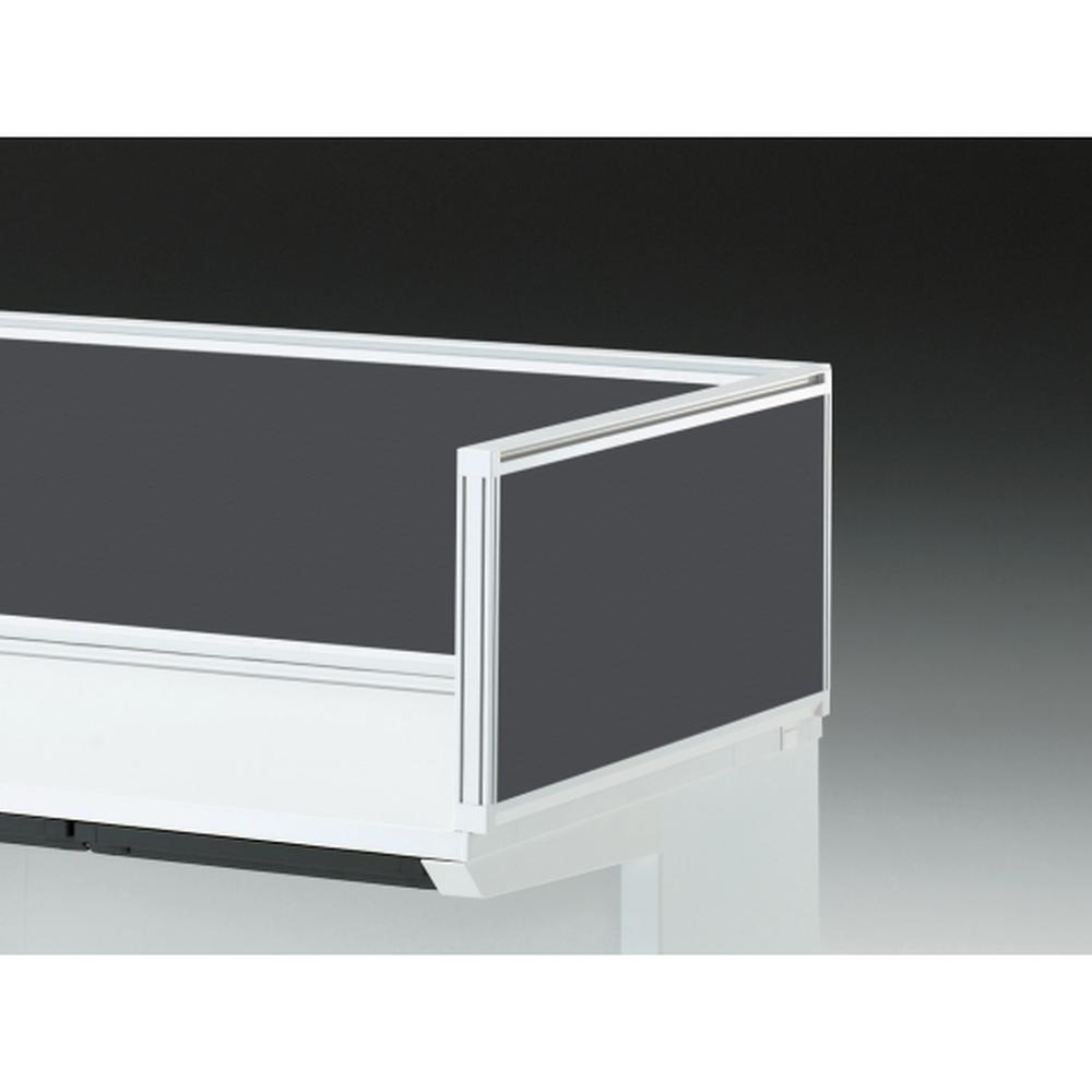 CZRデスク 机上サイドパネル D600用 机上320 布地C CZR-073XDC-9W2 ［W9×オフブラック］