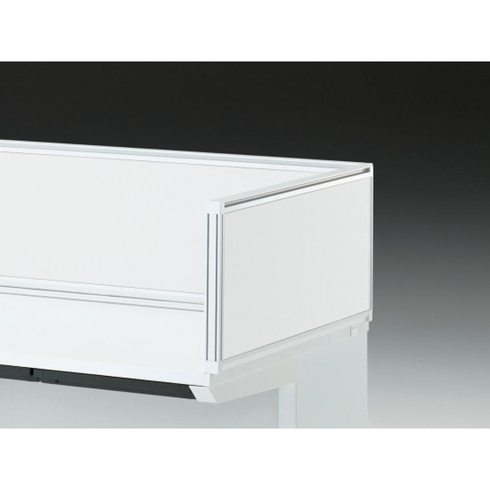 CZRデスク 机上サイドパネル D700用 机上320 スチール CZR-073XDF-9W9 ［ホワイト］