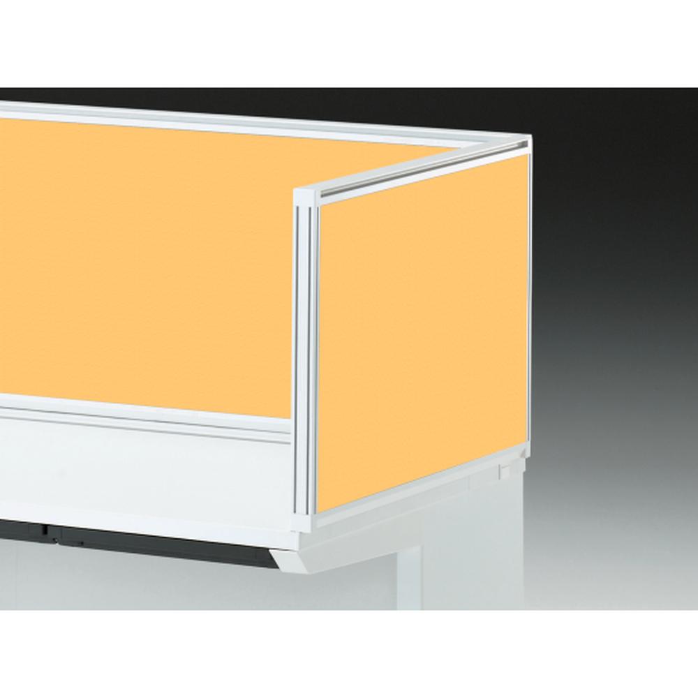 CZRデスク 机上サイドパネル D700用 机上450 布地C CZR-074XDC-9Y5 ［W9×ソフトイエロー］