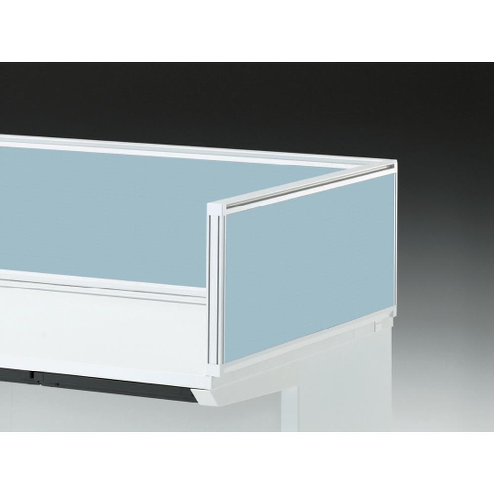 CZRデスク 机上サイドパネル D800用 机上320 布地C CZR-083XDC-9S5 ［W9×ミストブルー］