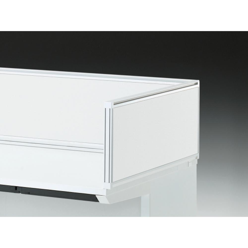 CZRデスク 机上サイドパネル D800用 机上320 スチール CZR-083XDF-9W9 ［ホワイト］