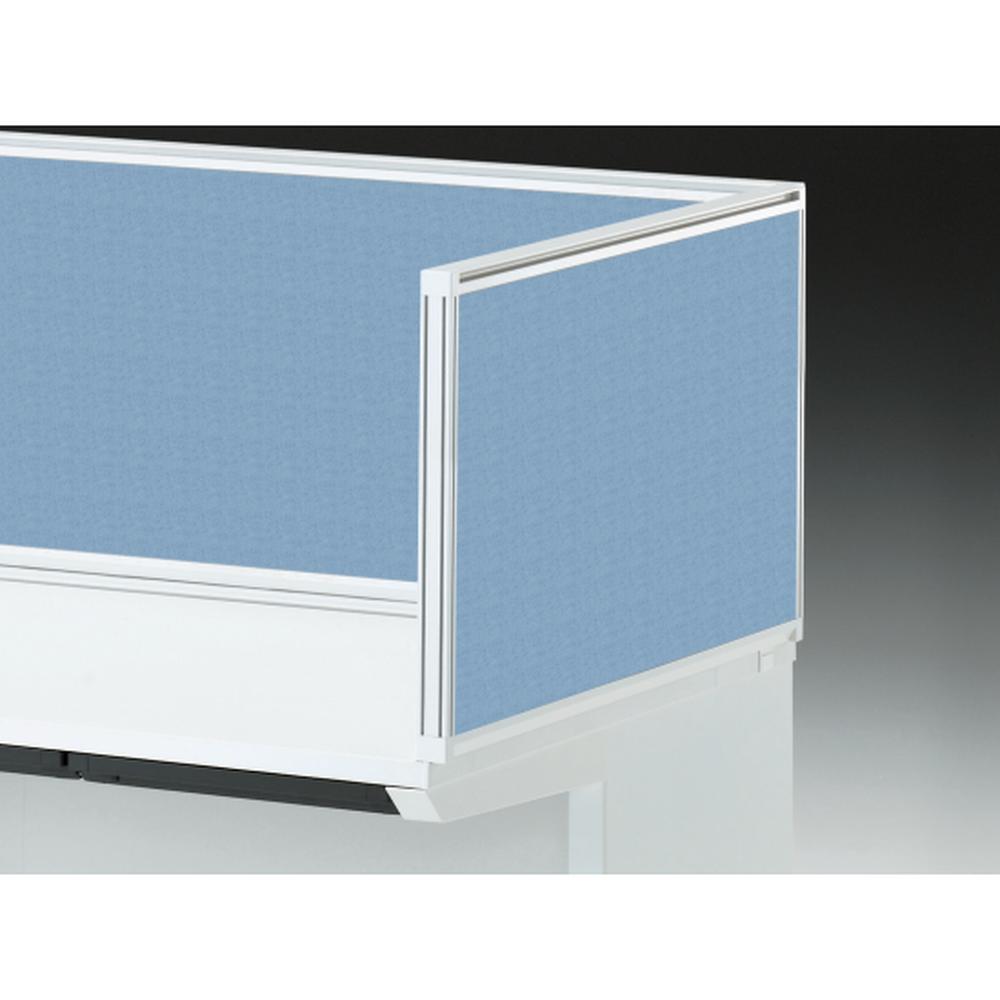 CZRデスク 机上サイドパネル D800用 机上450 不織布FY CZR-084XDY-9B7 ［W9×ソフトブルー］