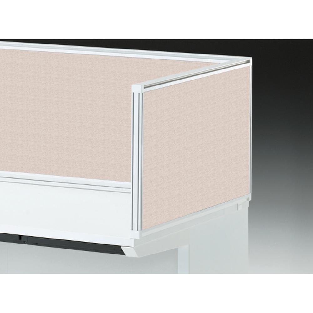 CZRデスク 机上サイドパネル D800用 机上450 不織布FY CZR-084XDY-9H9 ［W9×エクリュベージュ］