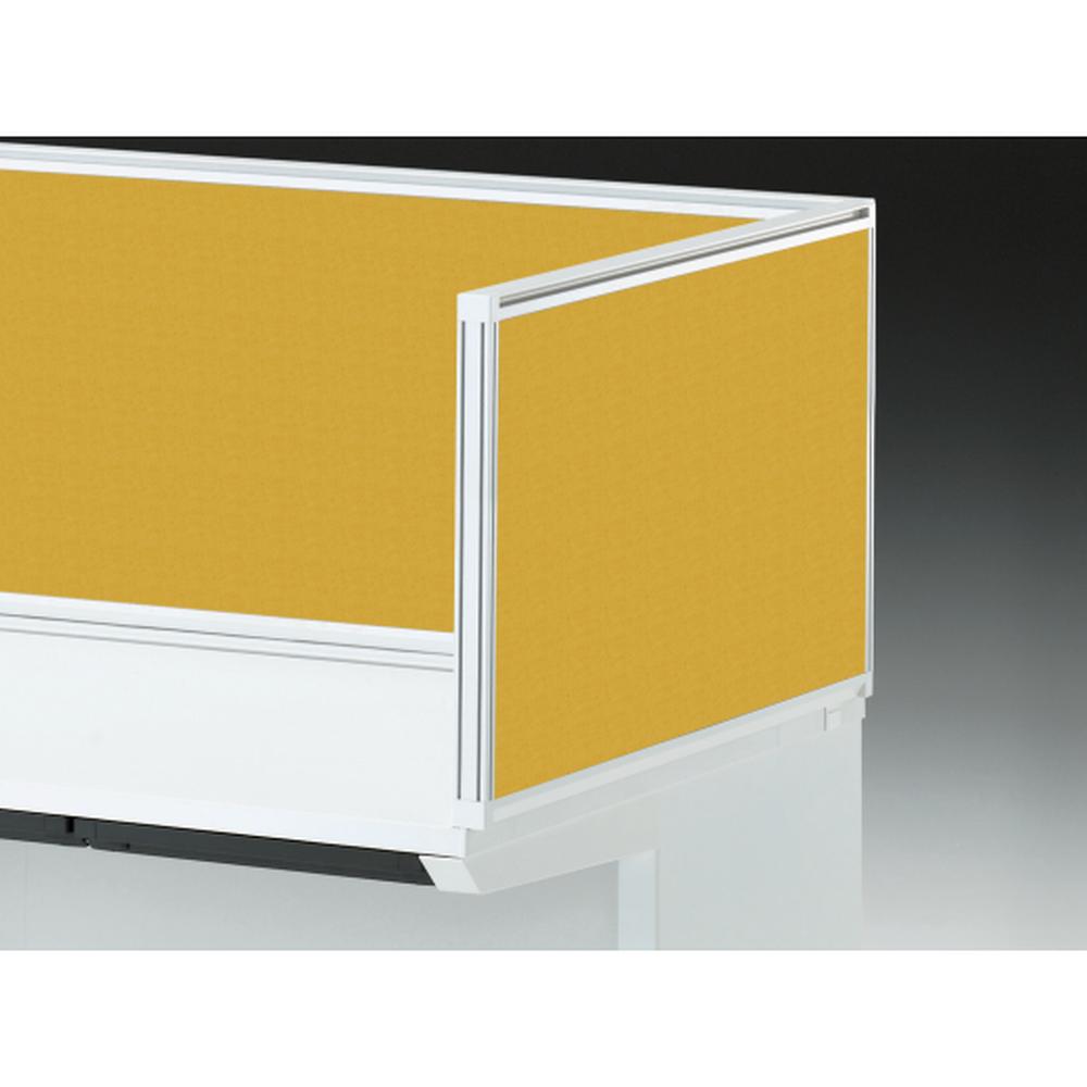 CZRデスク 机上サイドパネル D800用 机上450 不織布FY CZR-084XDY-9U5 ［W9×ストロングイエロー］