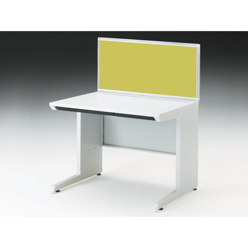 CZRデスク 机上フロントパネル W1000用 机上450 布地FR CZR-104WBR-9L9 ［W9×セージグリーン］