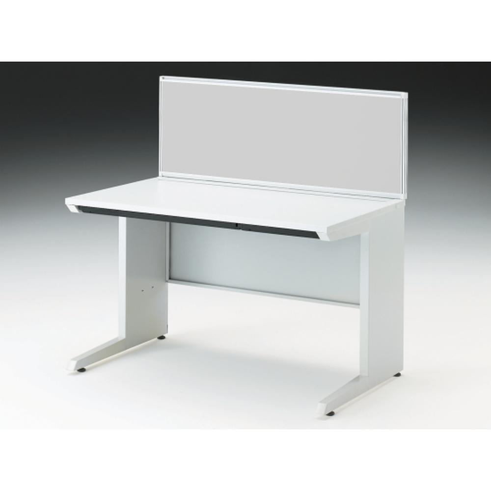 CZRデスク 机上フロントパネル W1200用 机上450 布地FR CZR-124WBR-9C6 ［W9×ライトグレー］