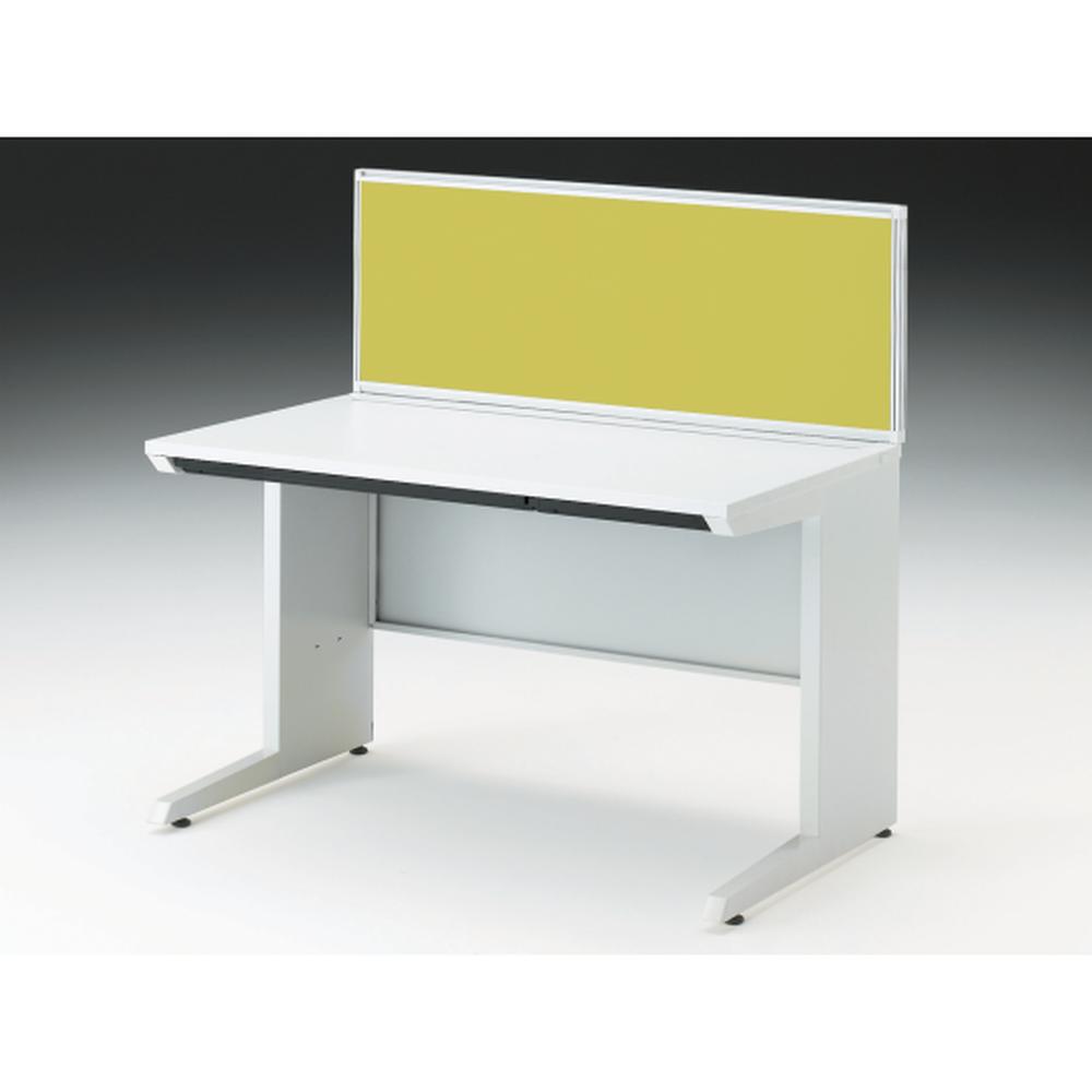 CZRデスク 机上フロントパネル W1200用 机上450 布地FR CZR-124WBR-9L9 ［W9×セージグリーン］