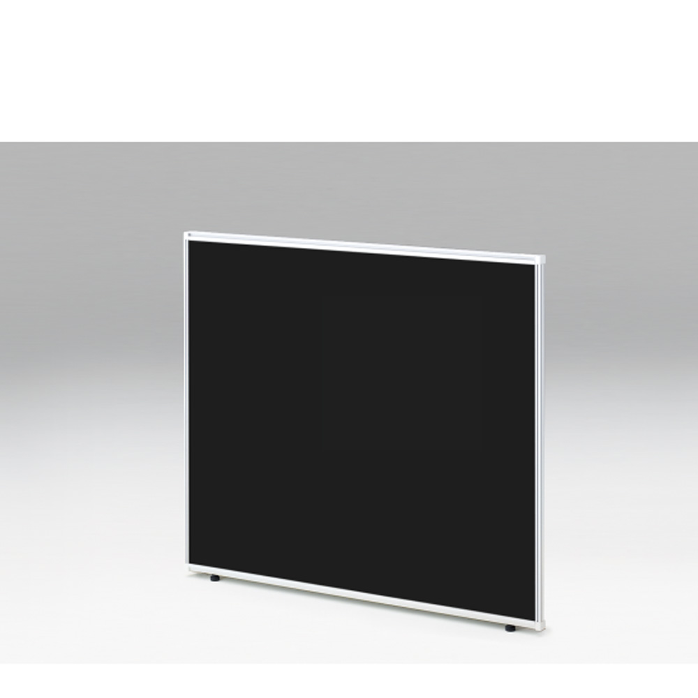 CZRデスク 連増パネル CZR-120XPR-9W2 再生布地 （ マグネット可 ） W1200× H1040 [ 本体: ホワイトW・天板: W2 / オフブラックW]