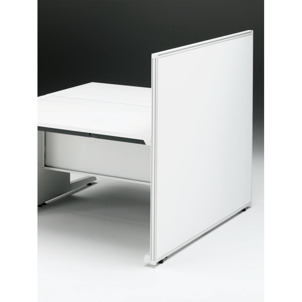 CZRデスク エンドロングパネル 両面 D1400用 机上450 スチール CZR-141XHF9W9W9 ［W9×W9×ホワイト］