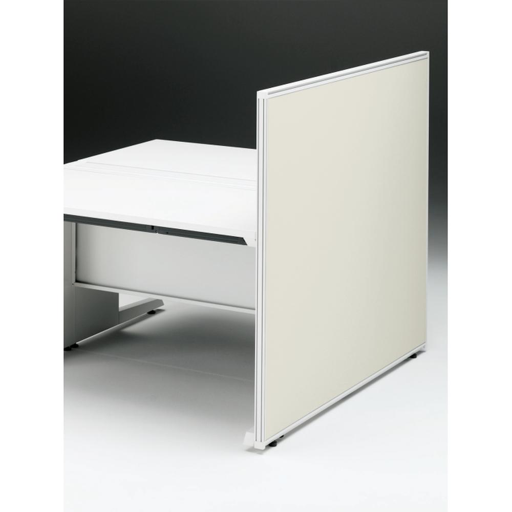 CZRデスク エンドロングパネル 両面 D1400用 机上450 布地FR CZR-141XHR9H9W9 ［W9×W9×エクリュベージュ］