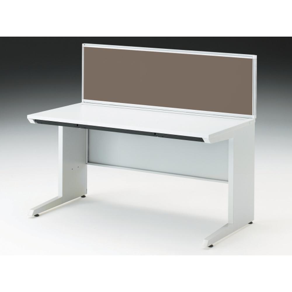 CZRデスク 机上フロントパネル W1400用 机上450 布地FR CZR-144WBR-9K3 ［W9×シュガーブラウン］