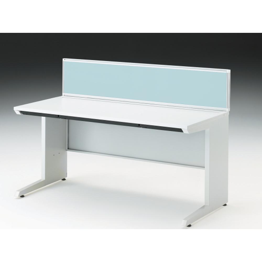 CZRデスク 机上フロントパネル W1500用 机上320 布地FR CZR-153WBR-9S4 ［W9×ターコイズブルー］