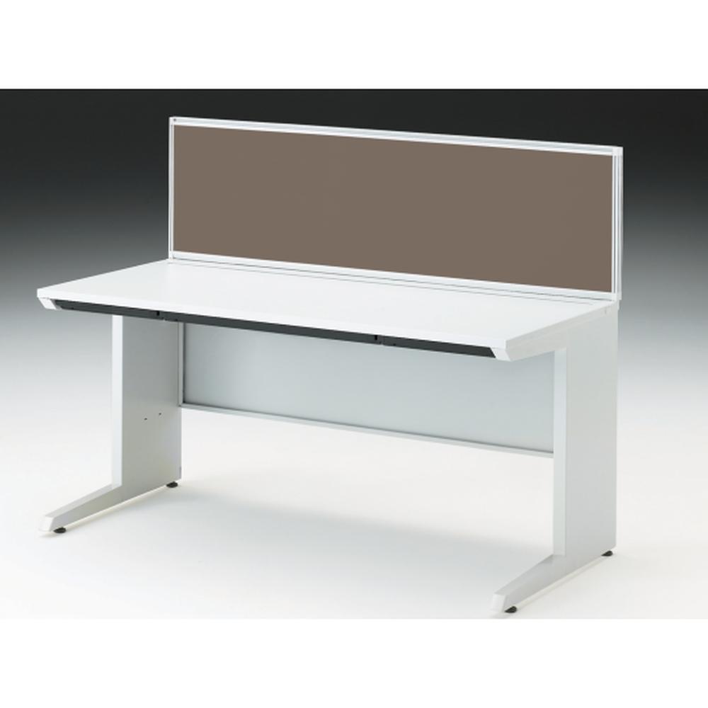 CZRデスク 机上フロントパネル W1500用 机上450 布地FR CZR-154WBR-9K3 ［W9×シュガーブラウン］