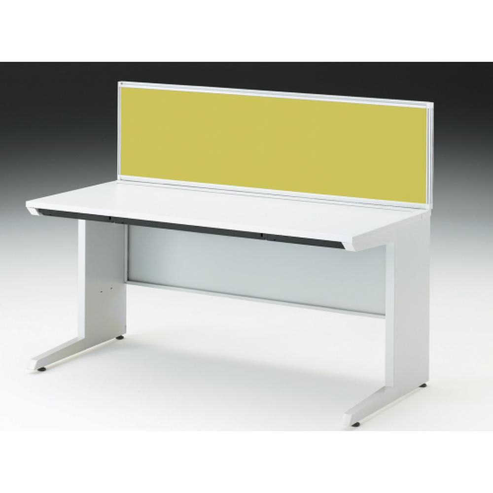 CZRデスク 机上フロントパネル W1500用 机上450 布地FR CZR-154WBR-9L9 ［W9×セージグリーン］