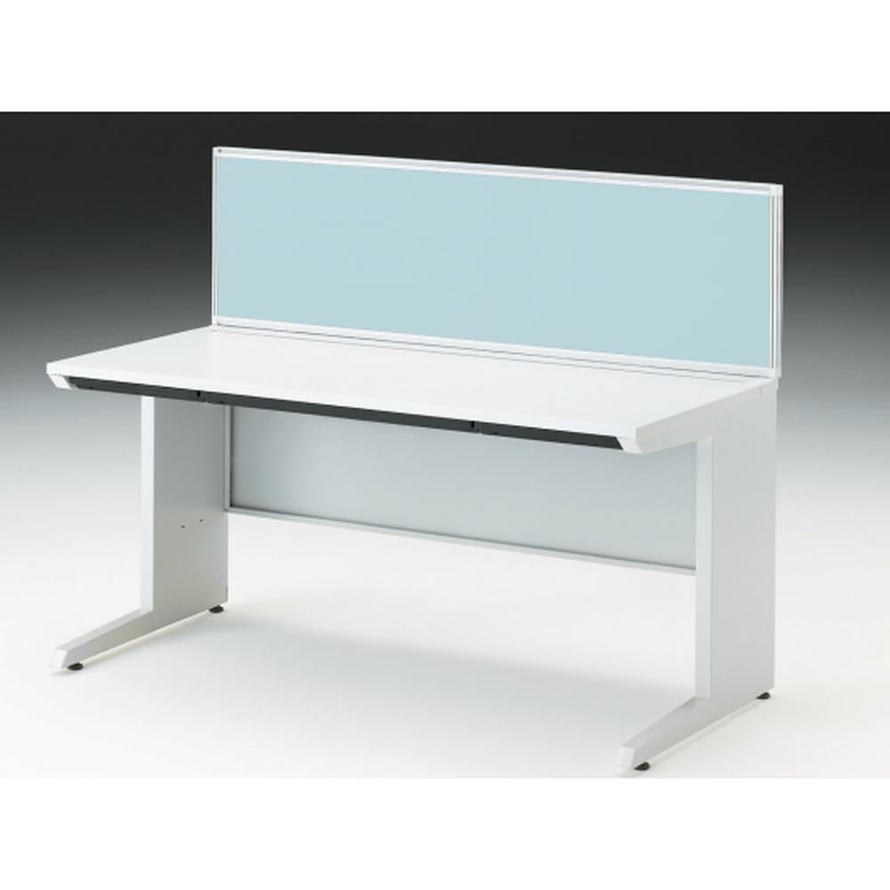 CZRデスク 机上フロントパネル W1500用 机上450 布地FR CZR-154WBR-9S4 ［W9×ターコイズブルー］