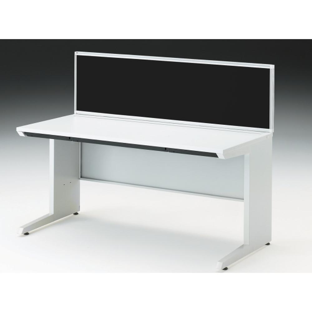 CZRデスク 机上フロントパネル W1500用 机上450 布地FR CZR-154WBR-9W2 ［W9×オフブラック］