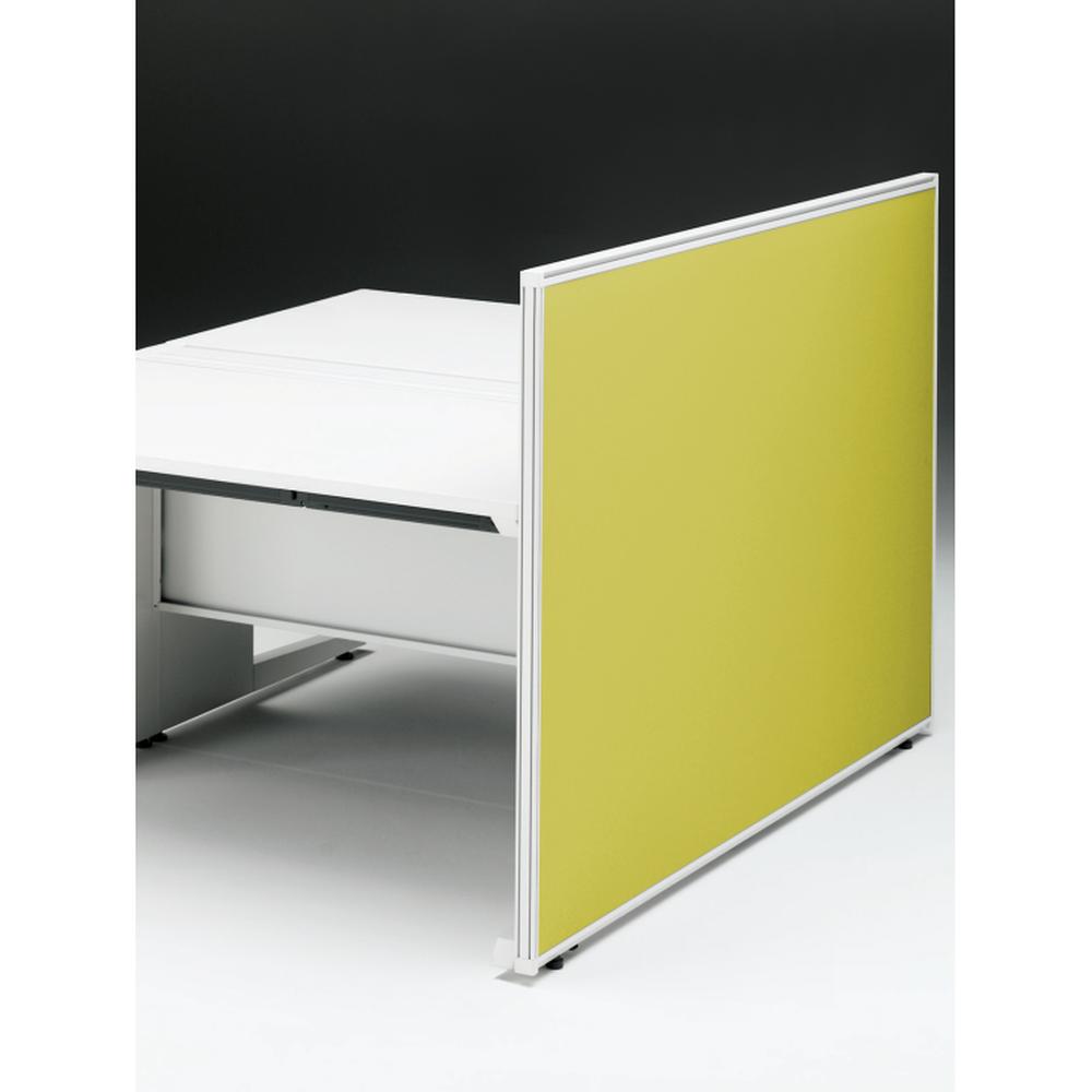 CZRデスク エンドロングパネル 両面 D1600用 机上320 布地FR CZR-160XHR9L9W9 ［W9×W9×セージグリーン］