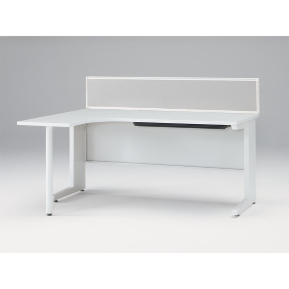 CZR Type S L型オペレーションデスク机上フロントパネル W1600用 机上320 布地FR CZR-163KBR-9C6 ［W9×ライトグレー］