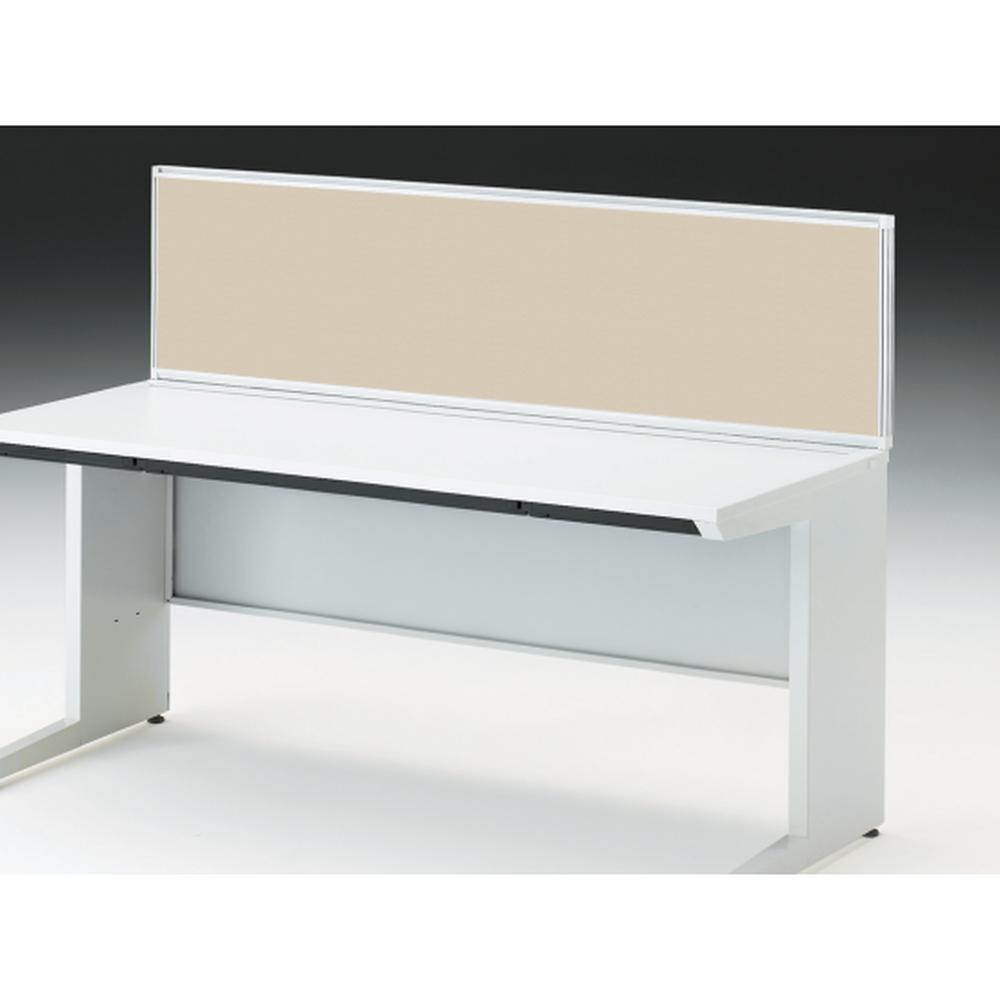 CZRデスク 机上フロントパネル W1600用 机上450 布地C CZR-164WBC-9F6 ［W9×グレイッシュブラウン］