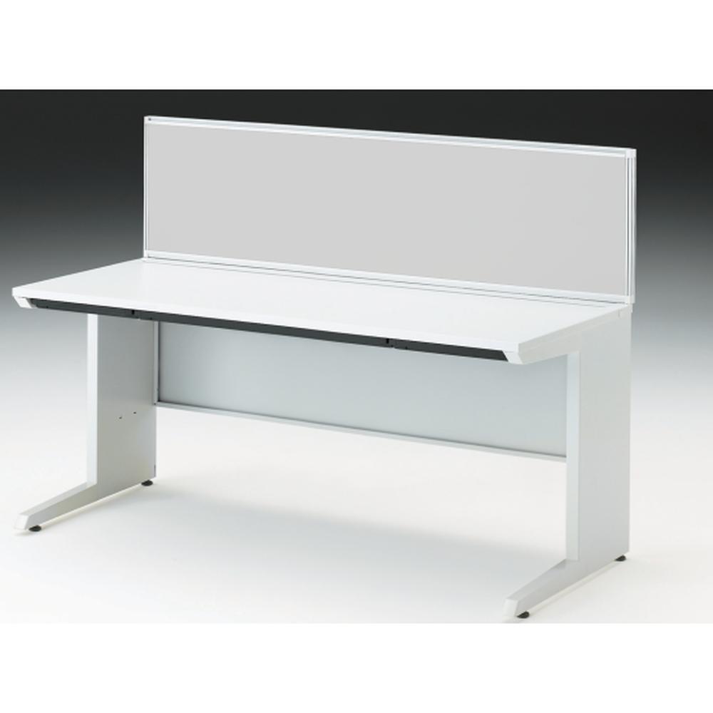 CZRデスク 机上フロントパネル W1600用 机上450 布地FR CZR-164WBR-9C6 ［W9×ライトグレー］