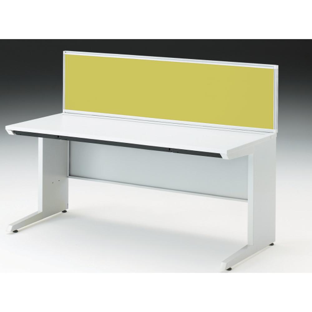 CZRデスク 机上フロントパネル W1600用 机上450 布地FR CZR-164WBR-9L9 ［W9×セージグリーン］