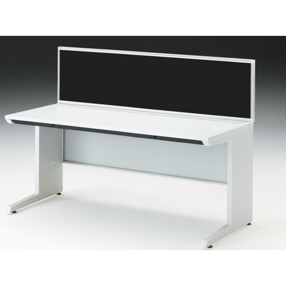 CZRデスク 机上フロントパネル W1600用 机上450 布地FR CZR-164WBR-9W2 ［W9×オフブラック］