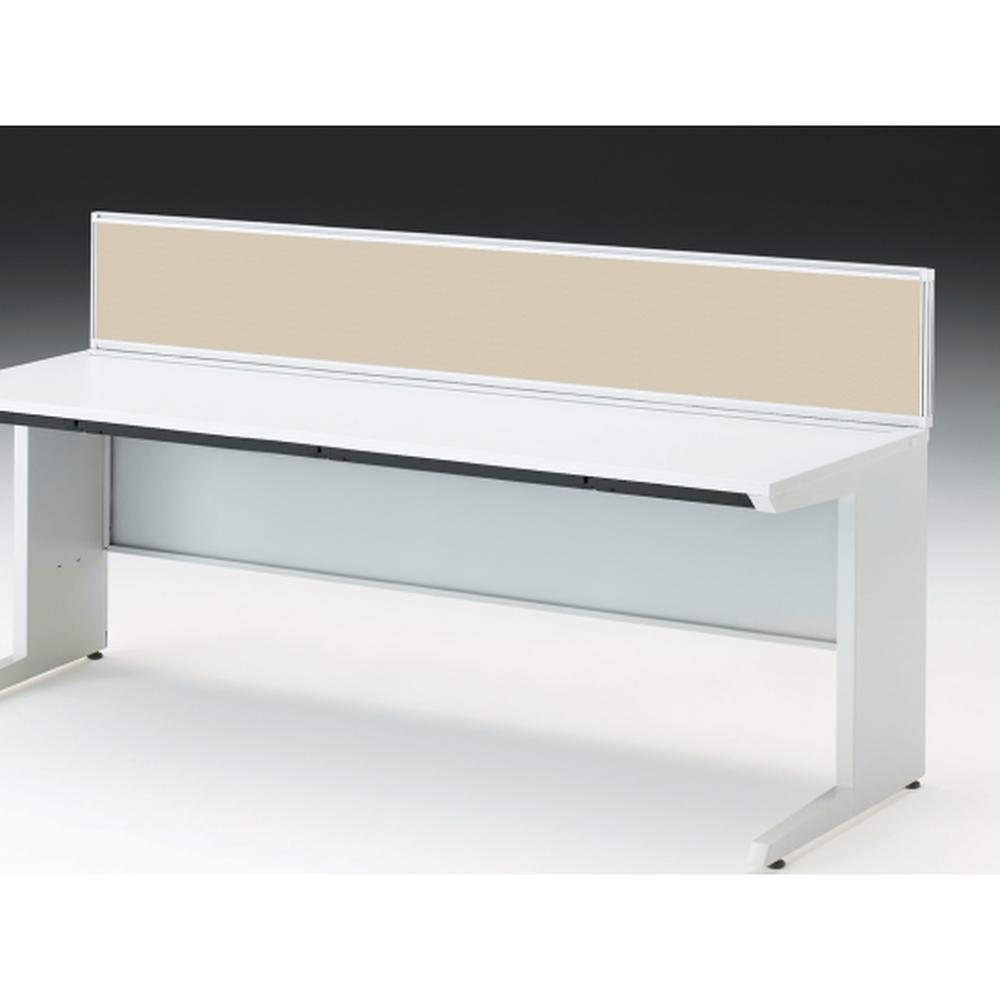 CZRデスク 机上フロントパネル W1800用 机上320 布地C CZR-183WBC-9F6 ［W9×グレイッシュブラウン］