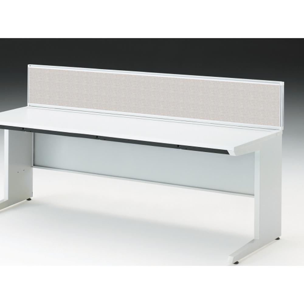 CZRデスク 机上フロントパネル W1800用 机上320 不織布FY CZR-183WBY-9C7 ［W9×ホワイトグレー］