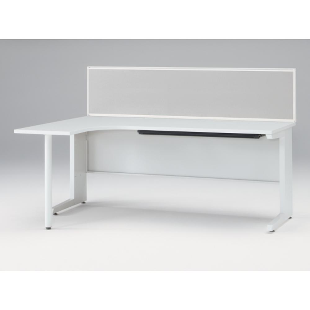 CZR Type S L型オペレーションデスク机上フロントパネル W1800用 机上450 布地FR CZR-184KBR-9C6 ［W9×ライトグレー］