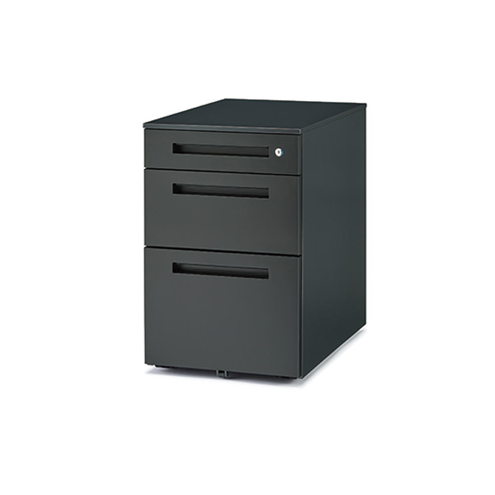 CZR オプション ワゴン 3段 ( レギュラータイプ )  CZR-046MACB-T1   [T1 /ブラックT ]