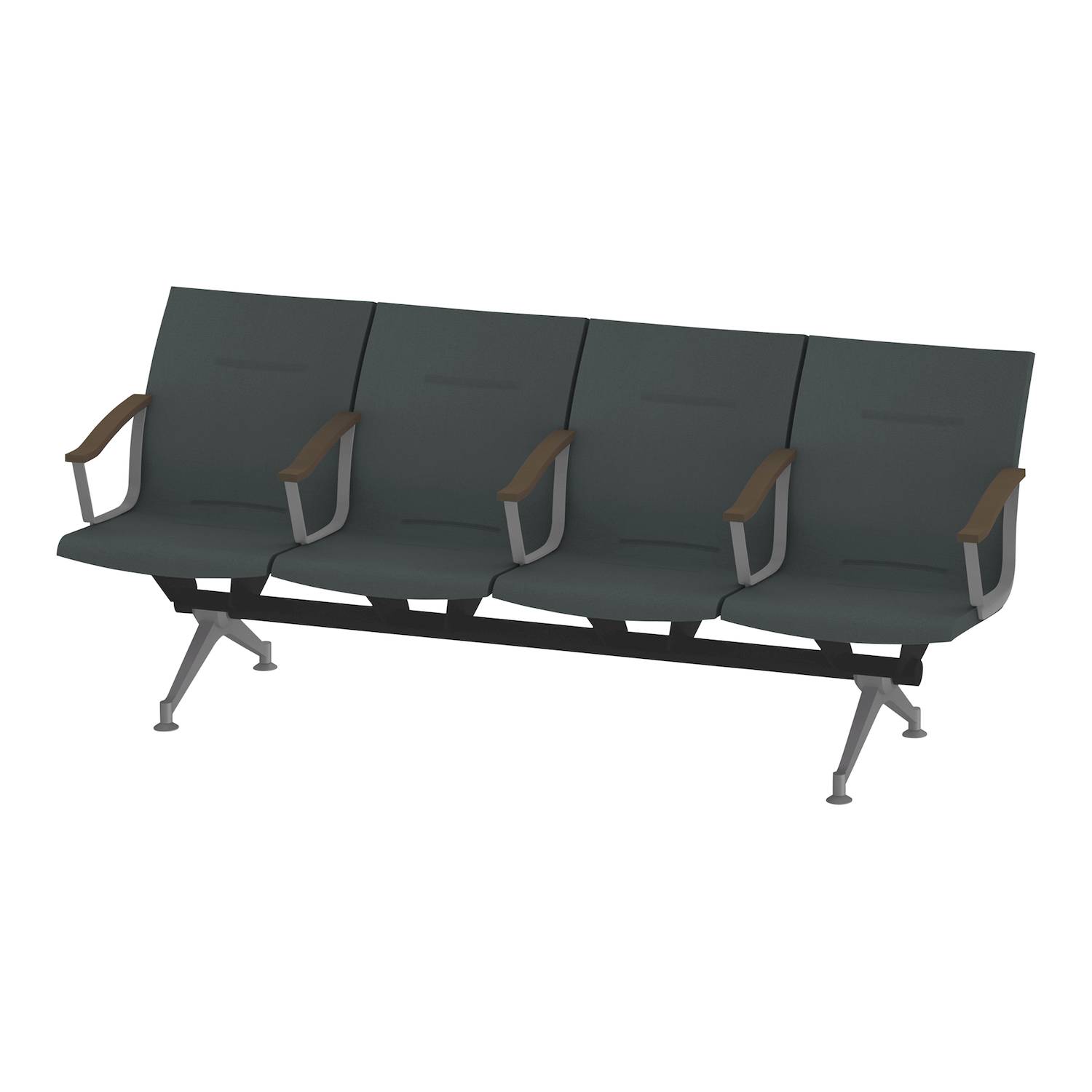ウェイティングSL 4連 全肘肘付 1トーンバック
