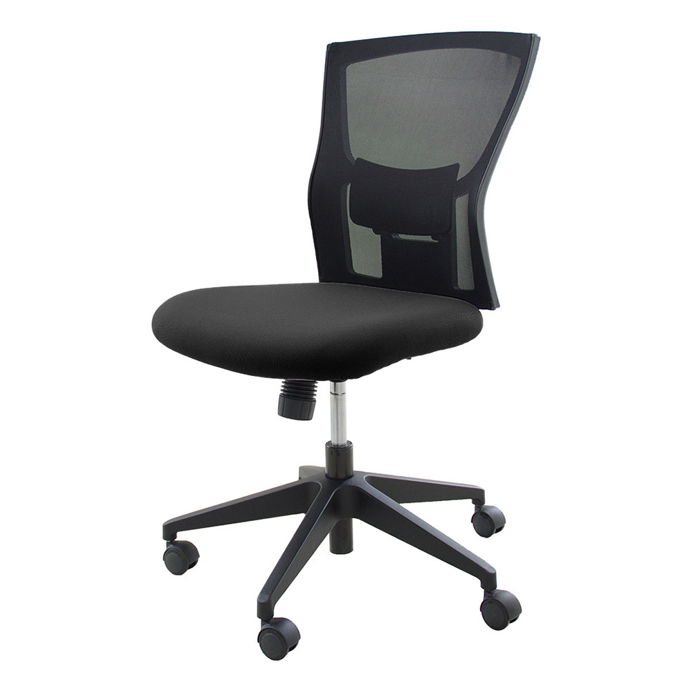 サリダチェア （ SALIDA CHAIR ） YL5 肘なし 背メッシュ YL5-BL ［ ブラック ］