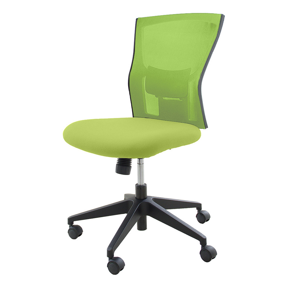 サリダチェア （ SALIDA CHAIR ） YL5 肘なし 背メッシュ YL5-LG ［ ライムグリーン ］