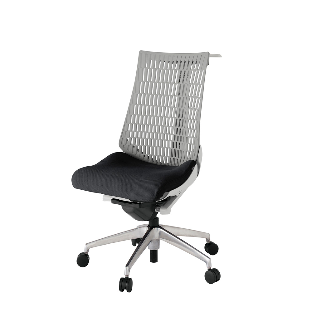 アクト2 KJ440PSHZNT1T6 エラストマバック プレーン ハンガーナイロンキャスター[ ベースカラー: ZN 張地カラー: T1 / ブラック  ]