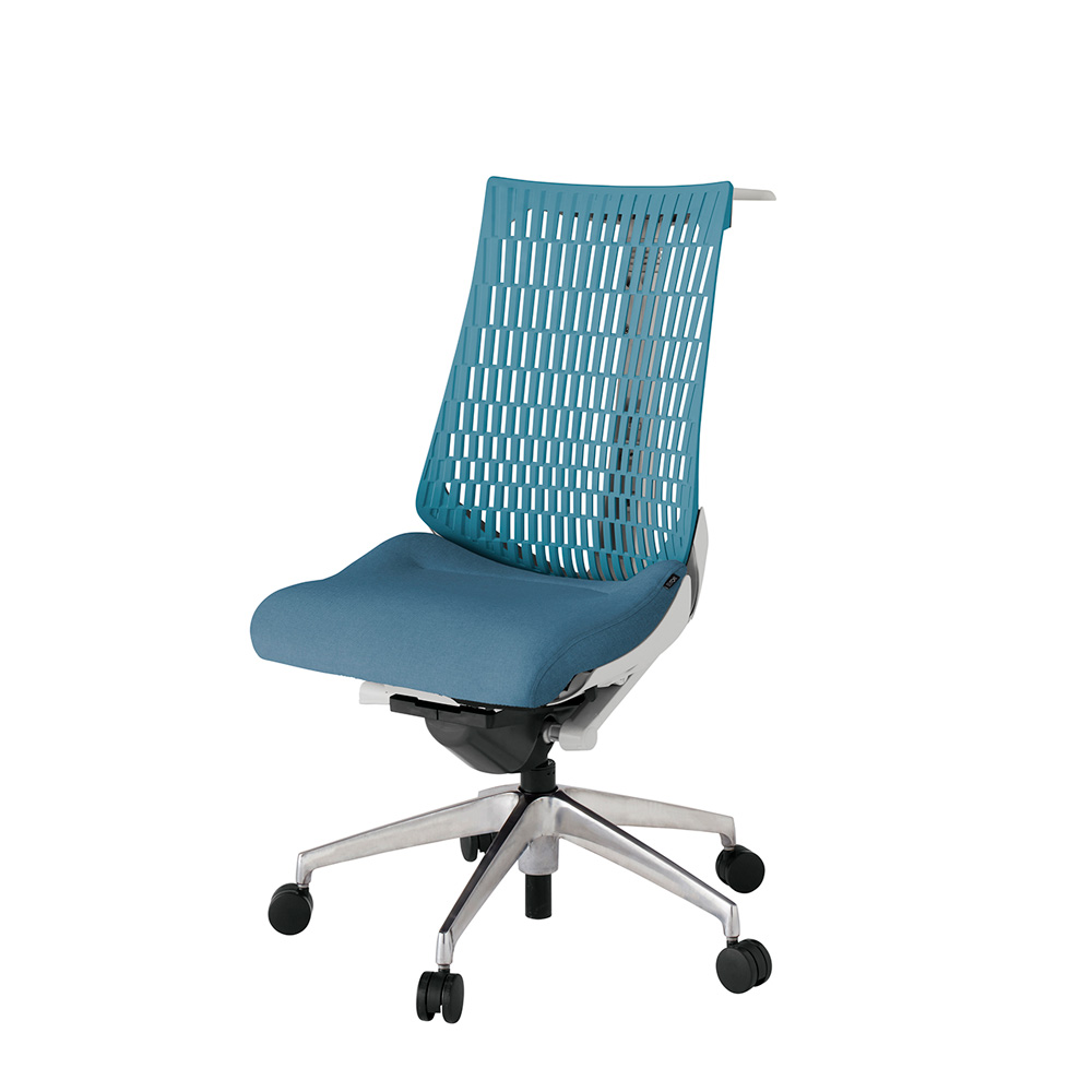 アクト2 KJ440SAHZNB4A4 エラストマバック テクスチャード ハンガーナイロンキャスター[ ベースカラー: ZN 張地カラー: B4A4 / ブルー  ]